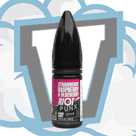 Strawberry Raspberry Blueberry by Riot PUNX Nic Salts