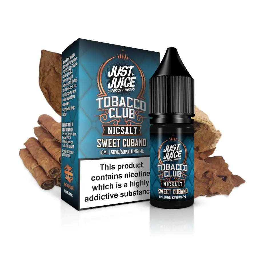 Sweet Cubano Nic Salt by Just Juice 
