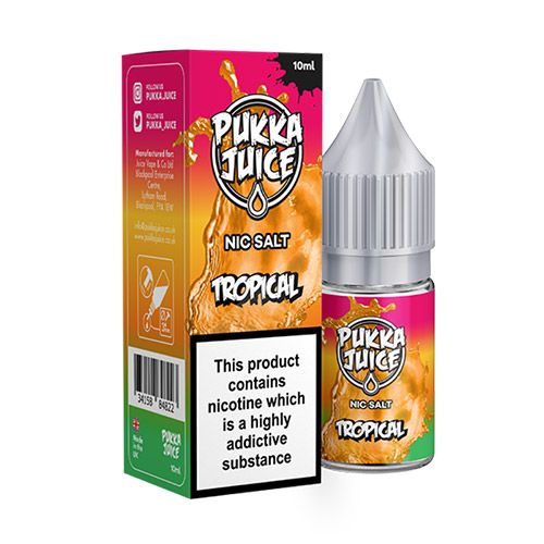 Tropical by Pukka Juice Nic Salts