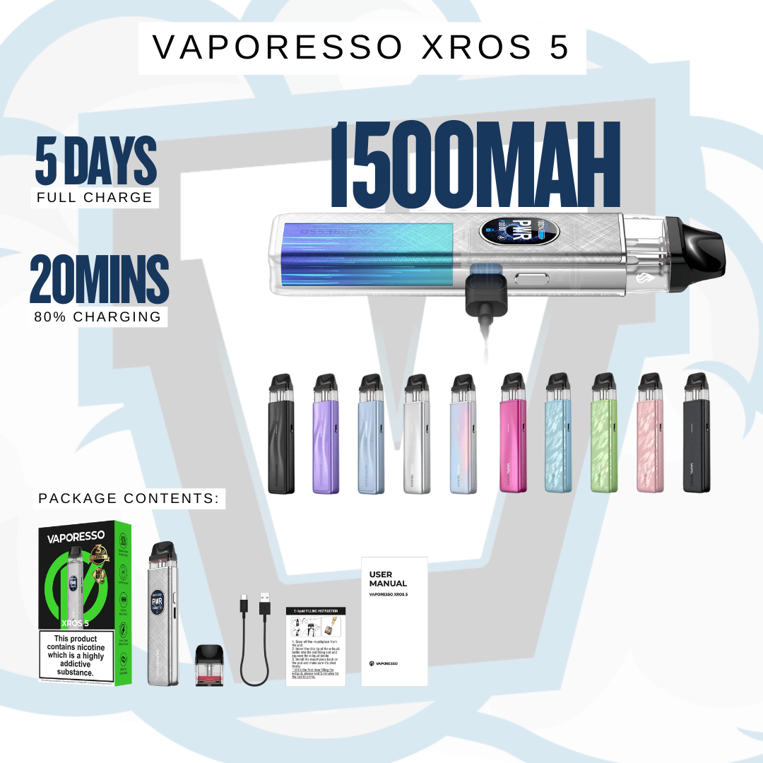 Vaporesso Xros 5 USPs