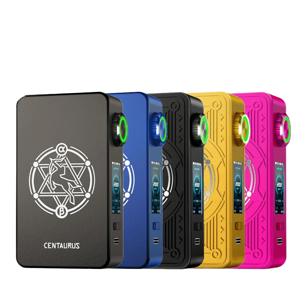 Taurus Mod Vape Centaurus M200 Box Mod by Lost Vape – TheVapeShopOnline.co.uk