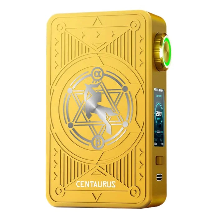 lost vape Centaurus m200 mod golden knight
