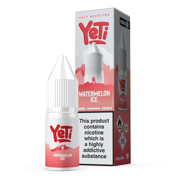 Watermelon Ice by Yeti Summit series Nic Salts