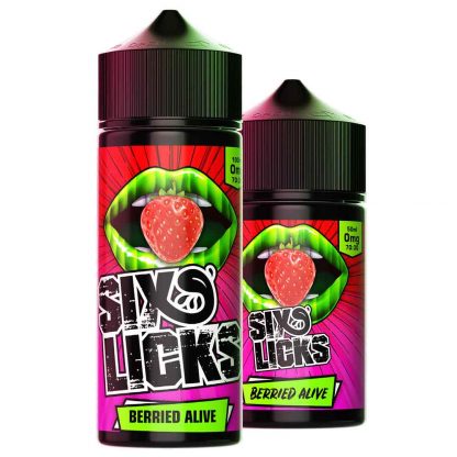 Six Licks Available at the Vapour Room Portsmouth The Vape Shop Online