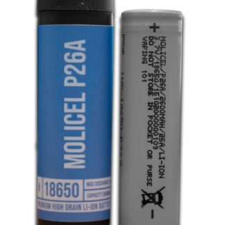 Molicel P26A 18650 battery The Vape Shop Online