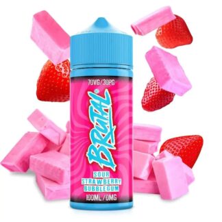 Just Juice Brutal - Sour Strawberry Bubblegum 100ml
